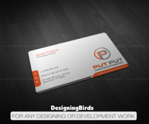 Business Card Design by Designing Birds for Put Put Contracting Inc | Design: #11768014