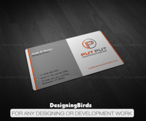 Business Card Design by Designing Birds for Put Put Contracting Inc | Design: #11797339