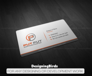 Business Card Design by Designing Birds for Put Put Contracting Inc | Design: #11798973