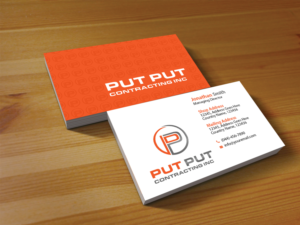 Business Card Design by Creations Box 2015 for Put Put Contracting Inc | Design: #11772528