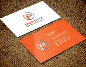 Business Card Design by Brand aid for Put Put Contracting Inc | Design: #11771432
