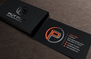 Business Card Design by Brand aid for Put Put Contracting Inc | Design: #11771448