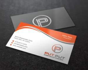 Business Card Design by Brand aid for Put Put Contracting Inc | Design: #11771451