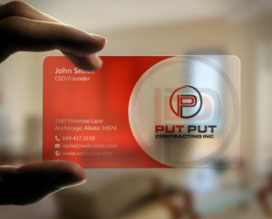 Business Card Design by chandrayaan.creative for Put Put Contracting Inc | Design: #11770139