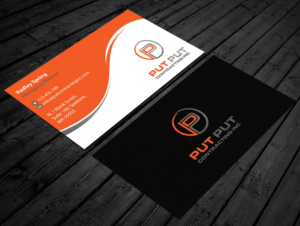 Business Card Design by alpesh9520 for Put Put Contracting Inc | Design: #11772004