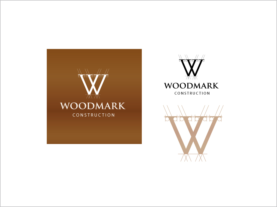 Logo Design by Jedacreative for Woodmark Construction, Inc. | Design #27106