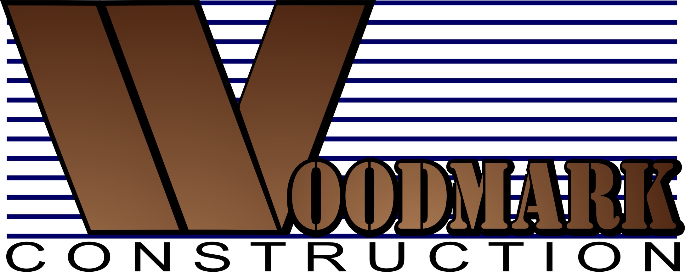 Logo Design by California   Girl for Woodmark Construction, Inc. | Design #27133