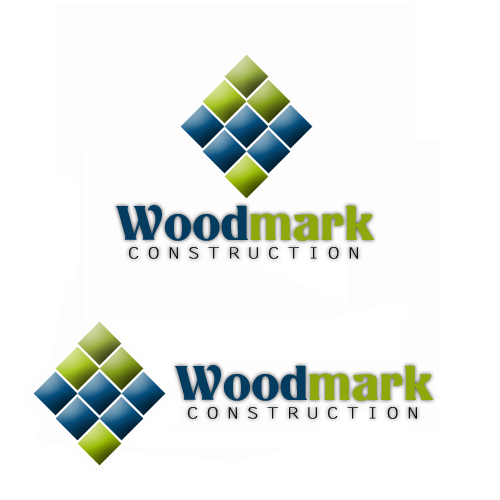 Logo Design by pixeljuice for Woodmark Construction, Inc. | Design #25808