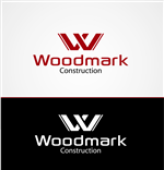 Logo Design by Smoov Designs for Woodmark Construction, Inc. | Design: #27776