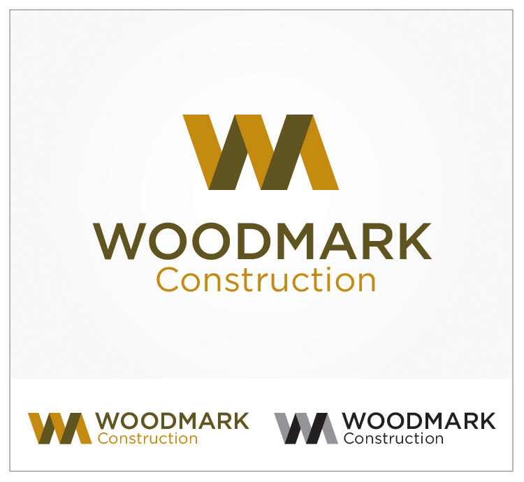 Logo-Design von FireSide Design für Woodmark Construction, Inc. | Design #26322