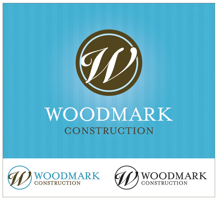 Logo-Design von FireSide Design für Woodmark Construction, Inc. | Design #27024