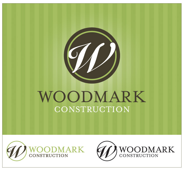 Logo-Design von FireSide Design für Woodmark Construction, Inc. | Design #27025