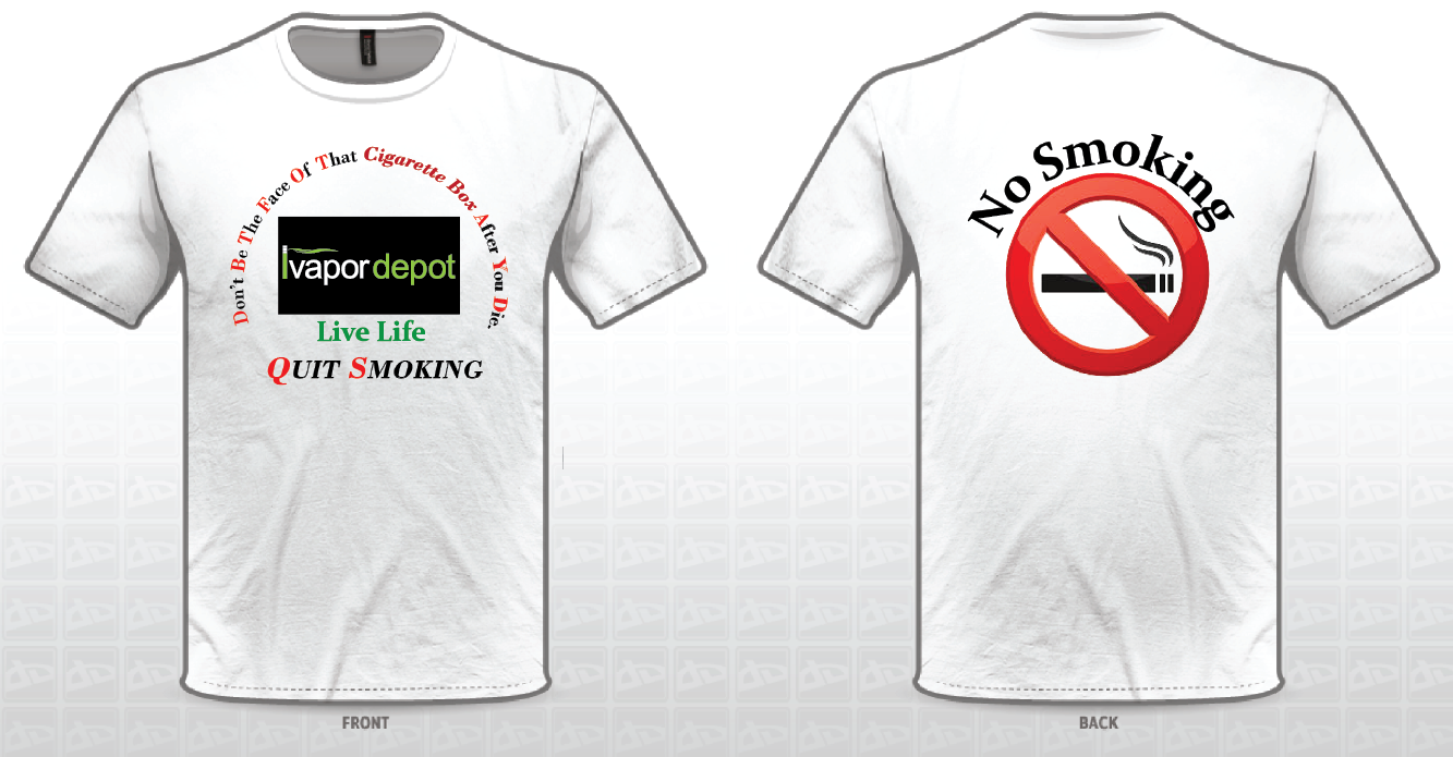 T-shirt Design by kritikaa for IVapor Depot | Design #2352270