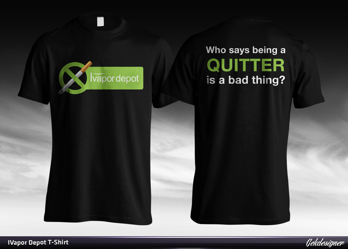 T-shirt Design by gekgrfx for IVapor Depot | Design #2352967