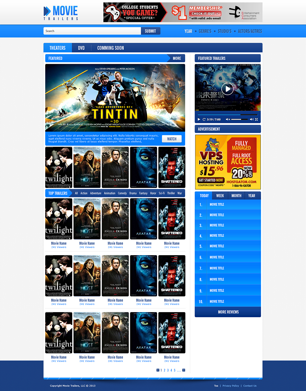 Web Design by Latest Design Ideas for this project | Design #2369938