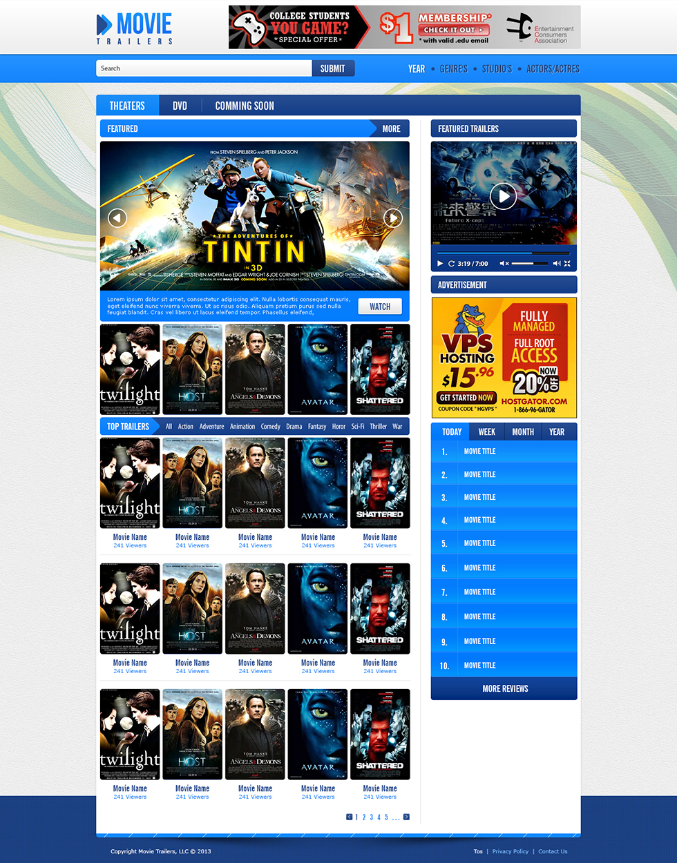 Web Design by Latest Design Ideas for this project | Design #2369980