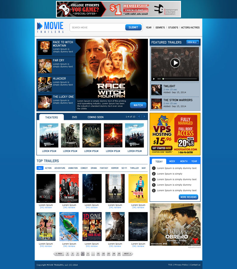 Diseño Web por Himanshu vyas para este proyecto | Diseño #2374386