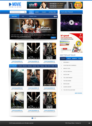 Web Design par pb pour ce projet | Design : #2357582