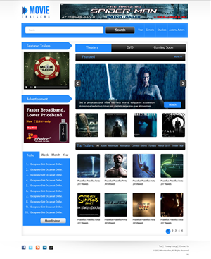 Web Design par pb pour ce projet | Design : #2357593