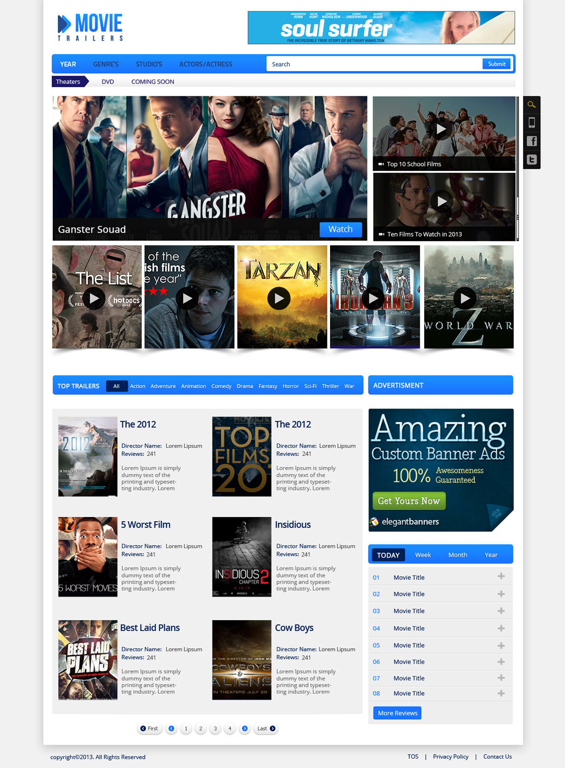 Web-Design von OM für dieses Projekt | Design #2376585
