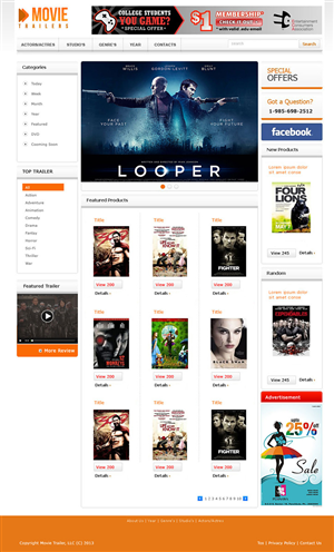 Web Design par Anil pour ce projet | Design #2374039
