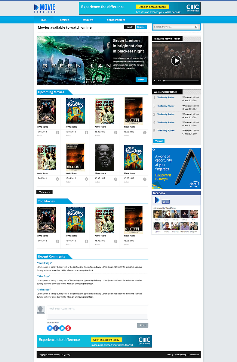 Web Design by Anil for this project | Design #2381454