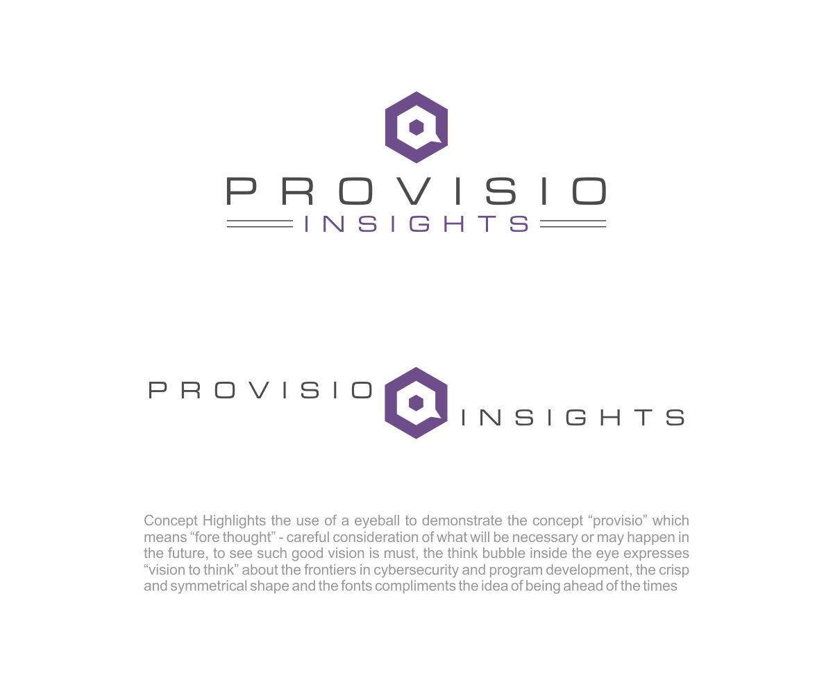 Logo Design by J Mahesh for Provisio Insights, LLC. | Design #11777398