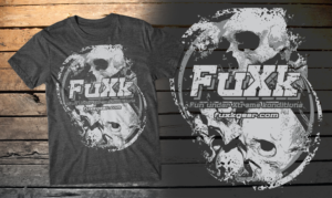 FuXk (Fun under Xtreme konditions) - FuXk RoXk! T-shirt design & Core FuXk Logo | T-shirt Design by db1404