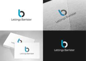 Logo Design by The Marble Peach for Lettings Barrister | Design: #11803884