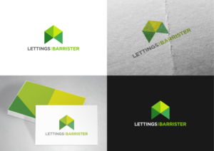 Logo Design by The Marble Peach for Lettings Barrister | Design: #11840837