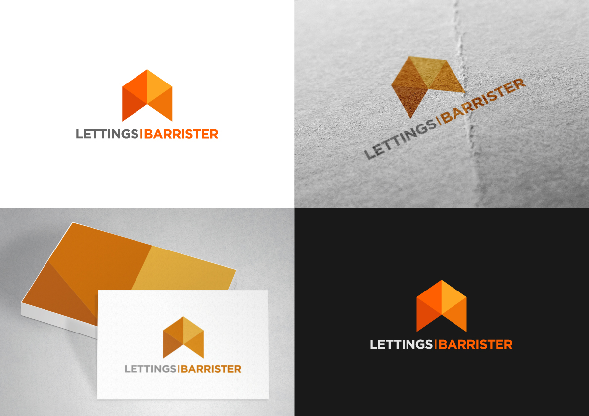 Logo Design by The Marble Peach for Lettings Barrister | Design #11871961