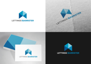 Logo Design by The Marble Peach for Lettings Barrister | Design: #11871968