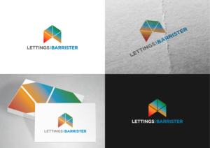 Logo Design by The Marble Peach for Lettings Barrister | Design: #11872741