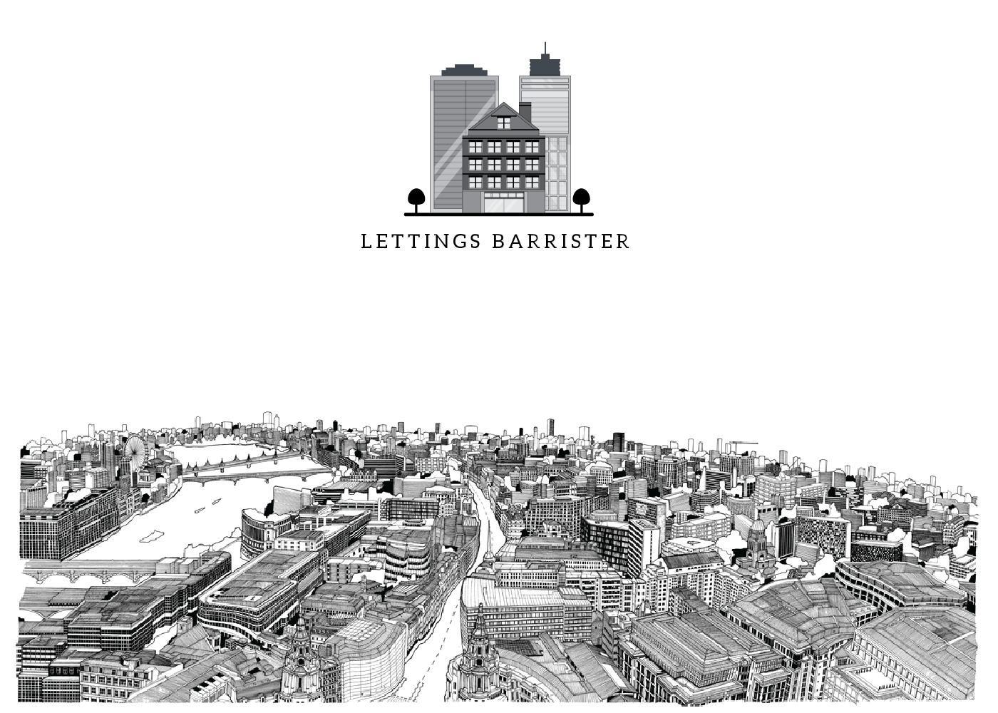 Logo Design by Mandy Illustrator for Lettings Barrister | Design #11811910