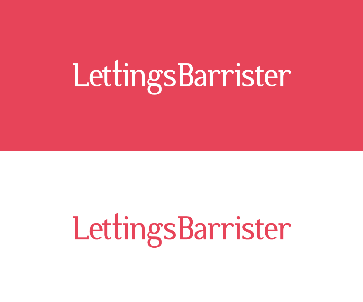 Logo Design by Matt Hall for Lettings Barrister | Design #11870383