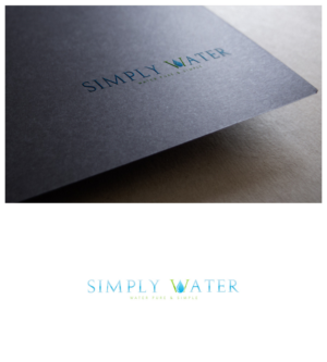 Purely Water  (Tag Line Water Pure & Simple) | Logo Design by DominicDesign