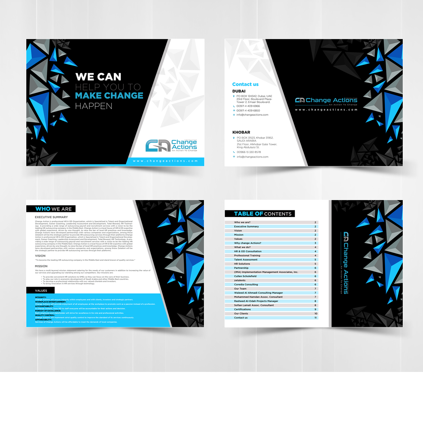 Flyer Design by debdesign for Change Actions Consulting | Design #11848006