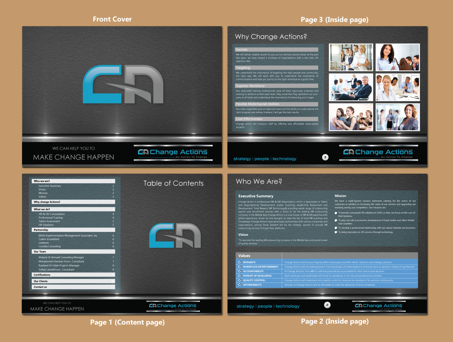 Flyer Design by Shiya@India for Change Actions Consulting | Design #11812942