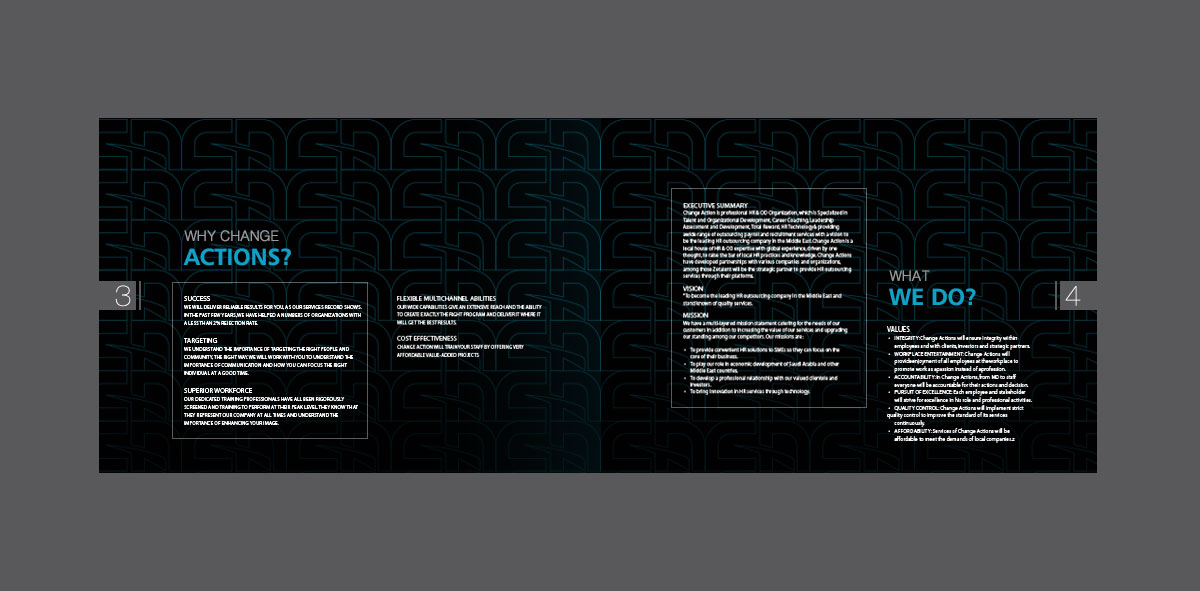 Diseño de Flyer por dilipkrnath para Change Actions Consulting | Diseño #11831791