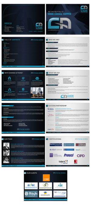 Flyer Design by SAI DESIGNS for Change Actions Consulting | Design: #11966225