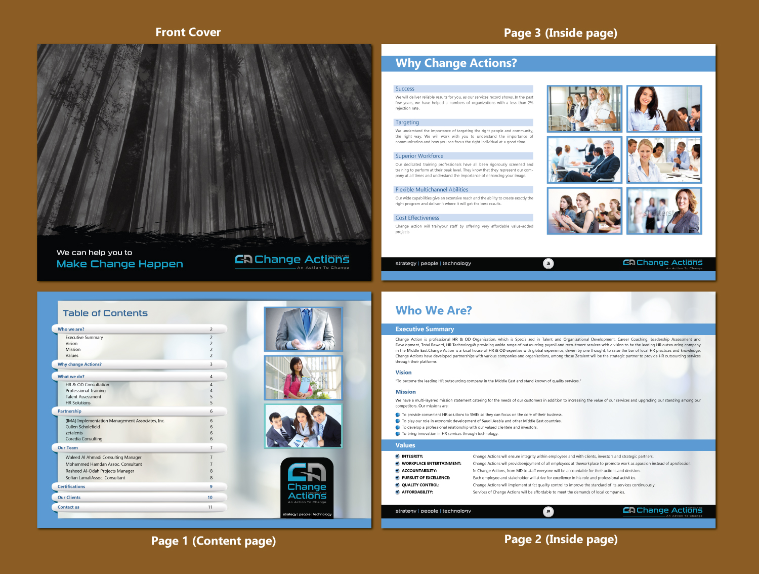 Flyer Design by meet007 for Change Actions Consulting | Design #11794144