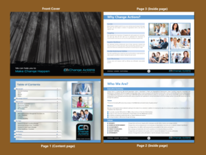 Flyer Design by meet007 for Change Actions Consulting | Design: #11794144