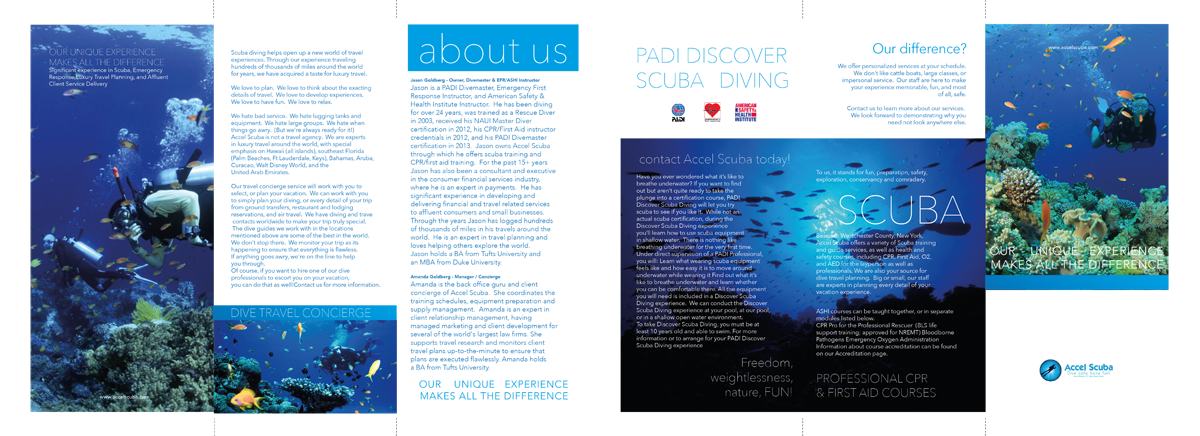 Brochure Design by meq.mike for Accel Advisors LLC | Design #2356080