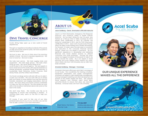 Scuba and health & safety training business brochure