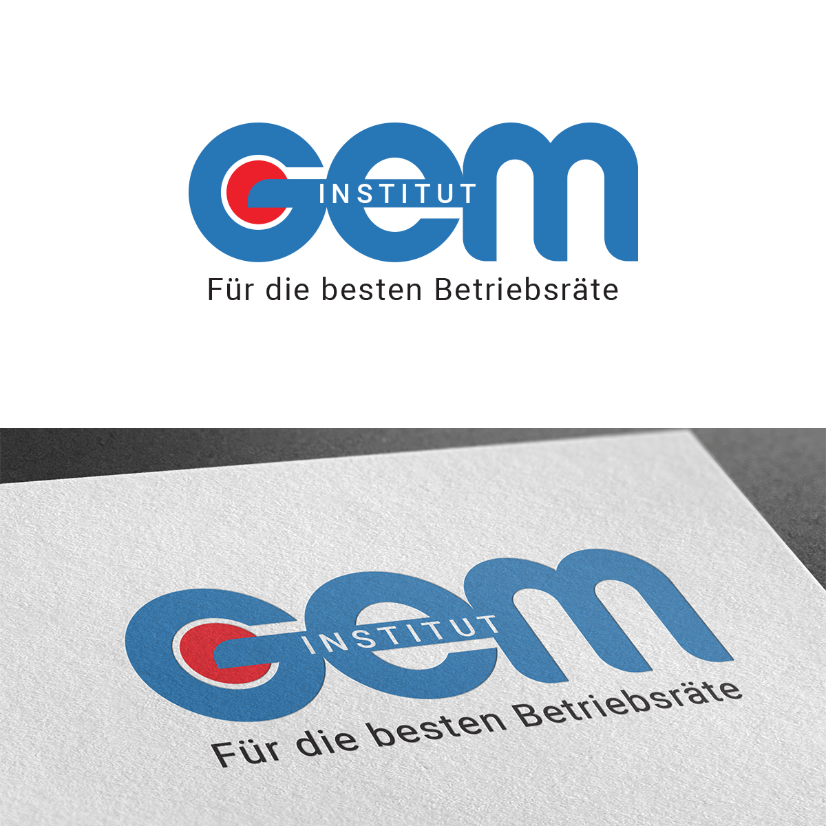 Logo Design by Cristina Boboc for Institut gem | Design #11815251