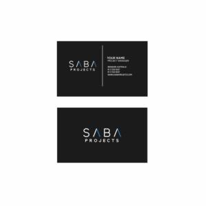 Logo Design by Maulana 2023 for saba projects | Design: #11932884