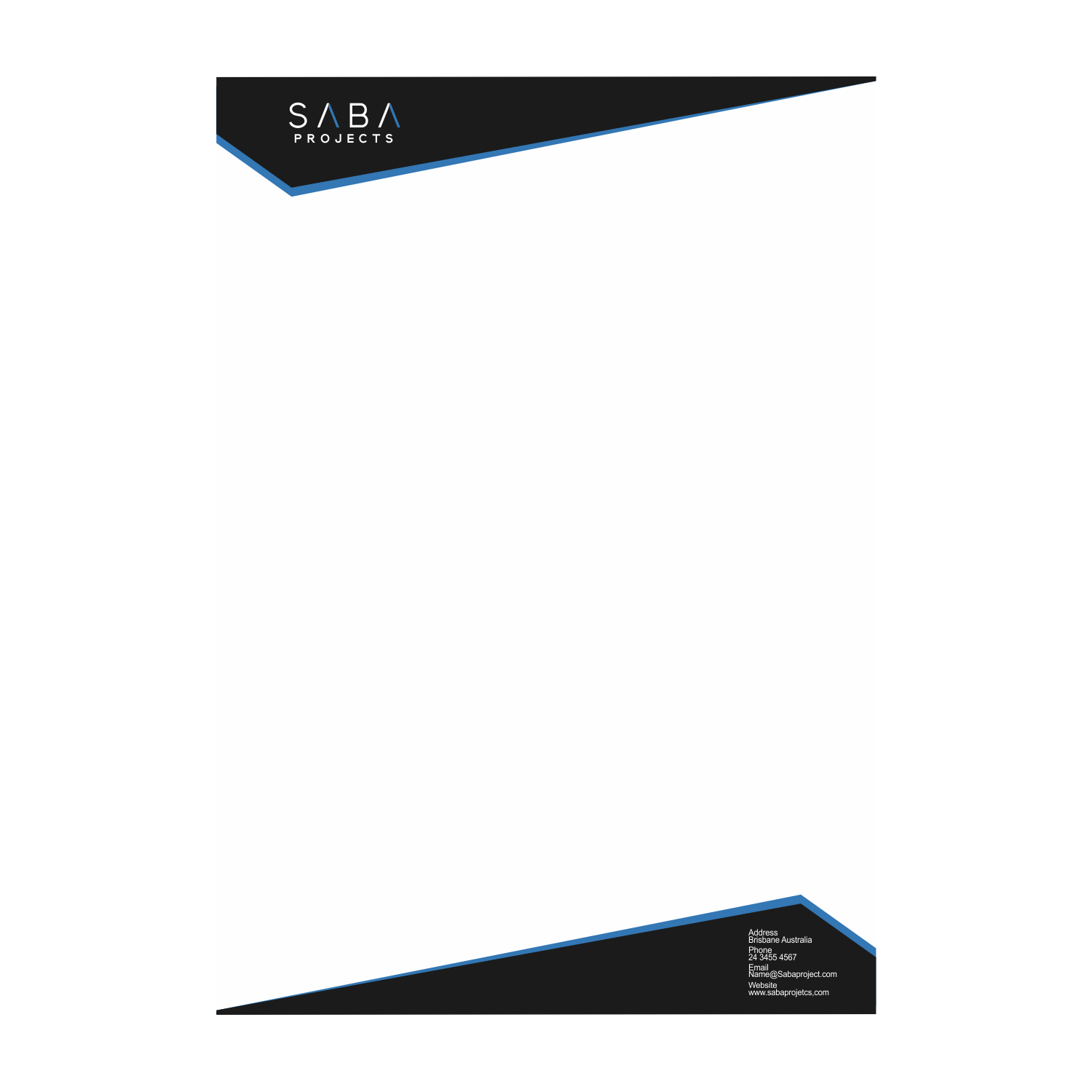 Logo Design by Maulana 2023 for saba projects | Design #11932887