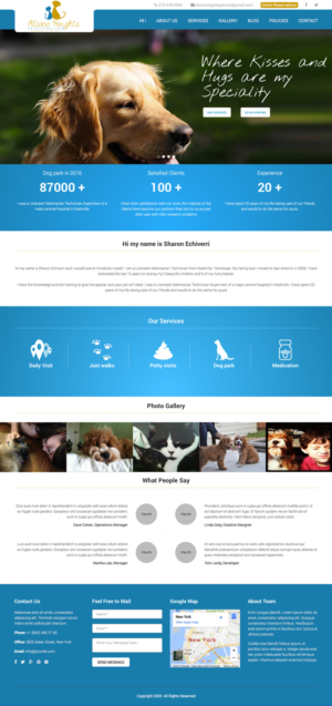 Web Design by cCopilot for Alamo Heights Petsitting Club | Design: #11852731