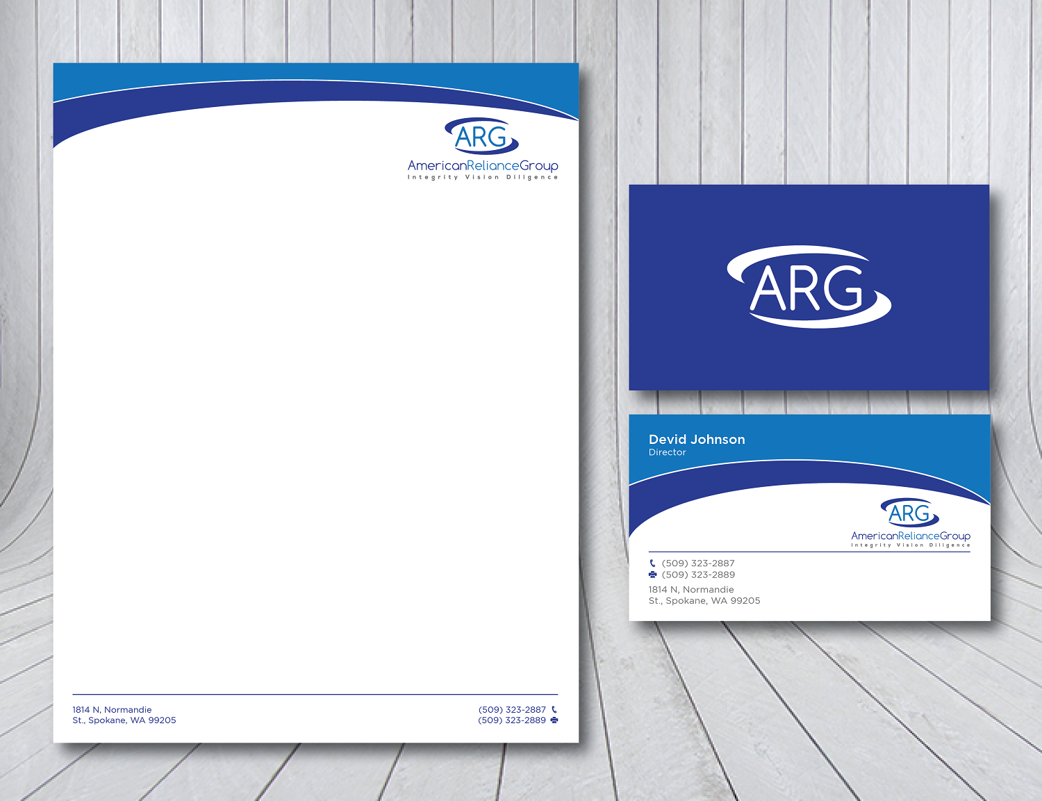 Stationery Design by Verified artistry (Design garden) for American Reliance Group, INC | Design #11869892