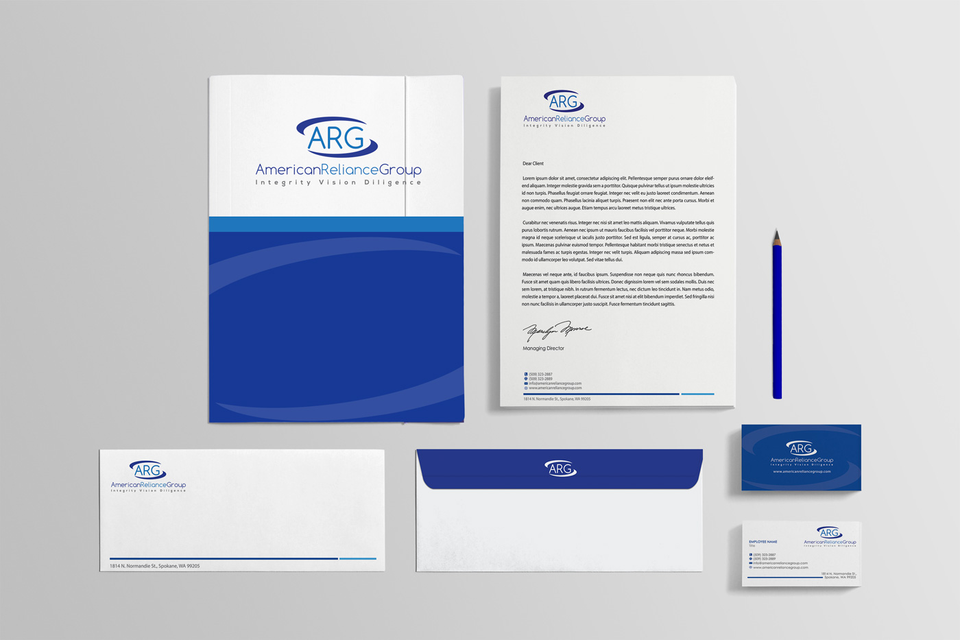 Diseño de Papelería por Designs 2019 para American Reliance Group, INC | Diseño #11859285